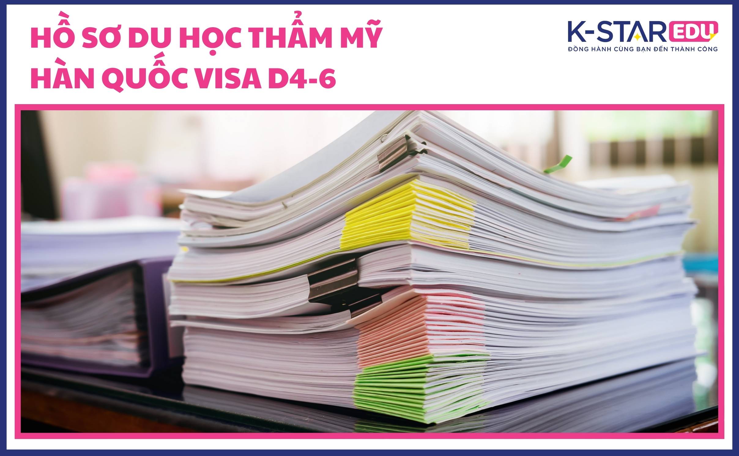 hồ sơ du học thẩm mỹ Hàn Quốc visa D4-6